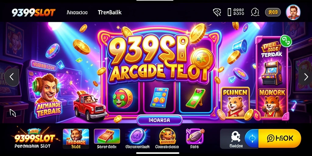 Tampilan menarik dari gameplay 9399SLOT yang penuh warna.