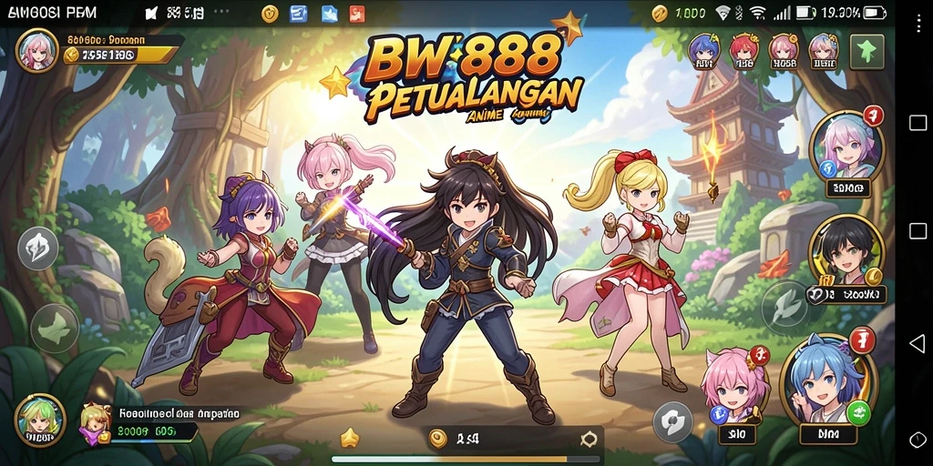 Menampilkan gameplay BW888 yang penuh aksi dan grafis Anime yang menawan.