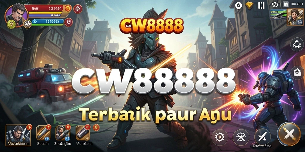 Tangkapan layar dari gameplay CW8888 yang menampilkan rencana strategi.