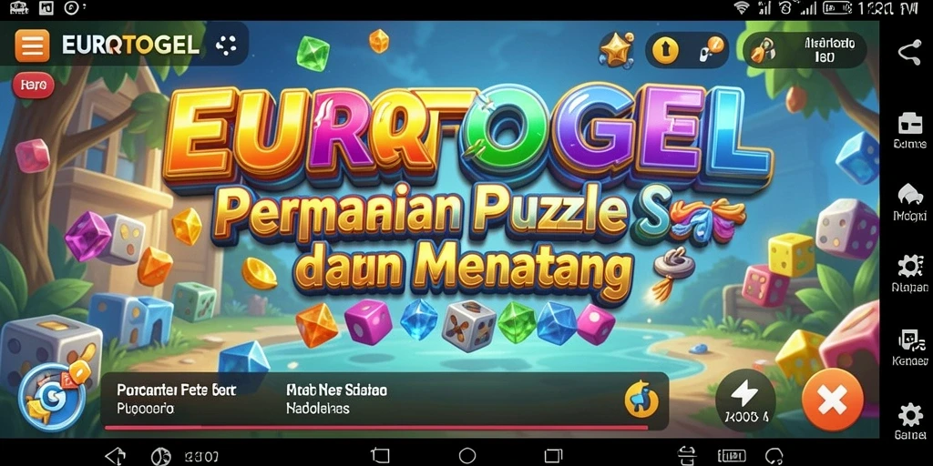 Tampilan screenshot EUROTOGEL menampilkan gameplay yang menantang dan penuh warna.