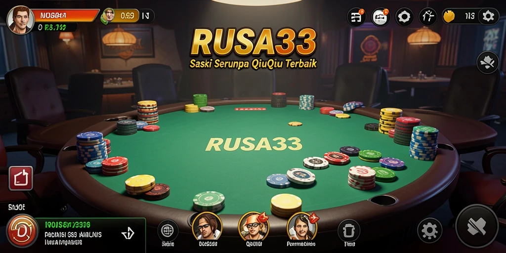Gameplay QiuQiu yang seru dan menarik di RUSA33.