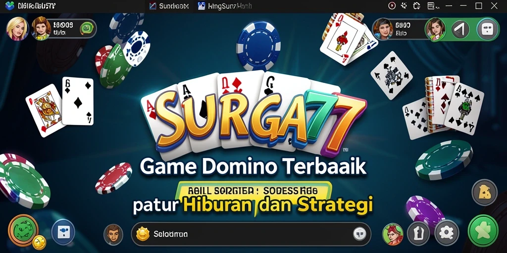Screenshot gameplay SURGA77 menunjukkan keseruan permainan Domino.